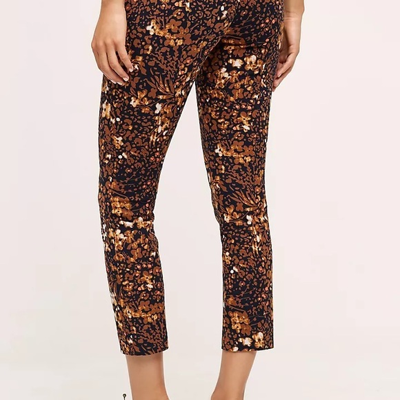 ANTHROPOLOGIE The Essential Slim floral pants - Picture 11 of 15